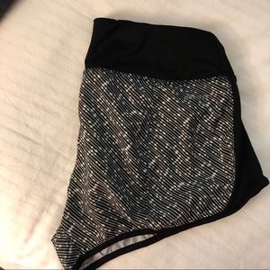 Polka dot patterned Nike shorts
